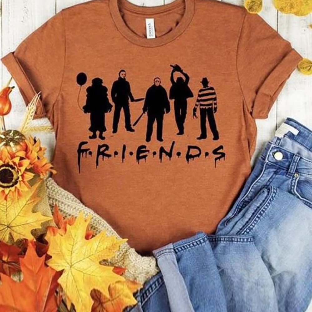 Halloween Theme Friends Shirt